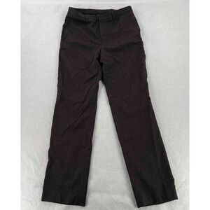 Armand Basi Men's Black Wool Trouser Straight Pants Hi-Rise Size US 32